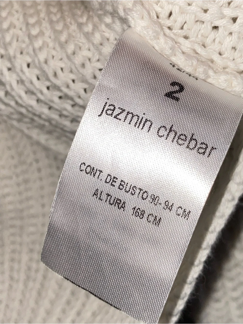 Jazmin Chebar Cream Knit 